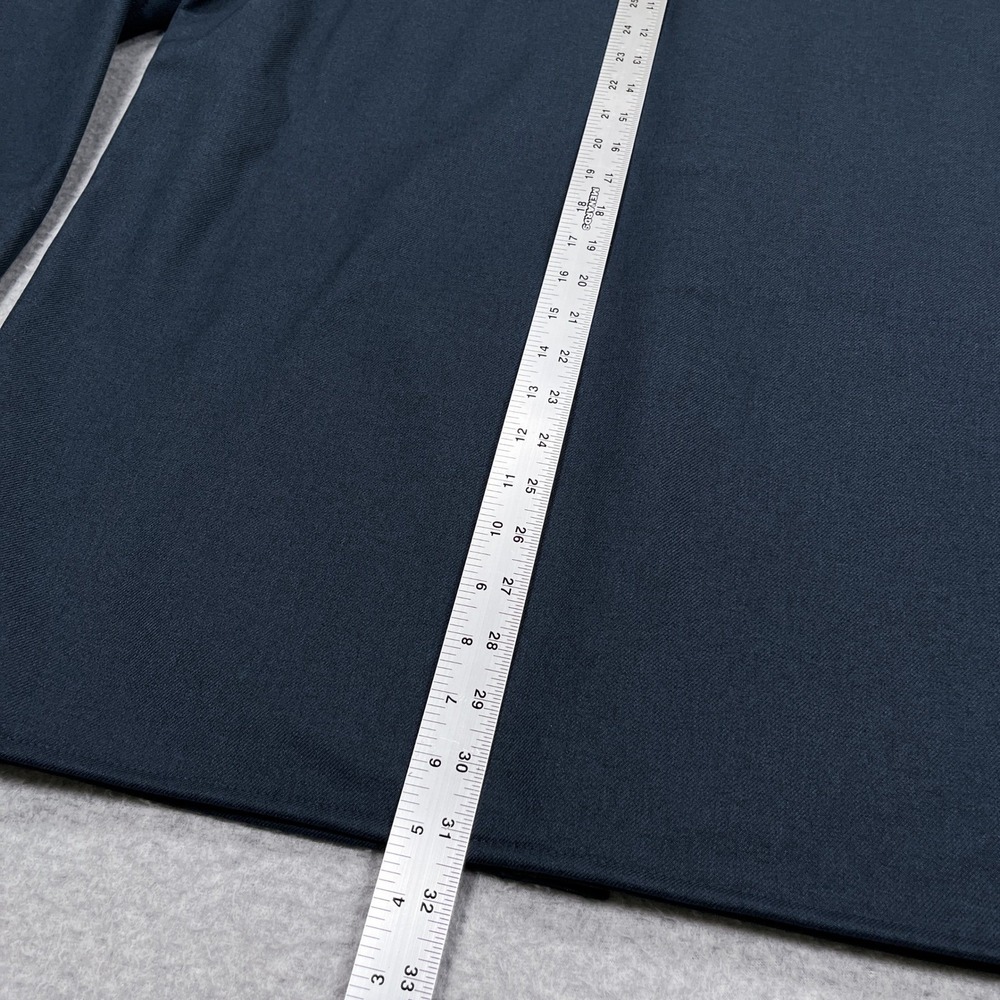 Carhartt Rain Defender Hooded Shirt Jac Mens L Navy Blue Fleece Lined Shacket - Picture 6 of 14